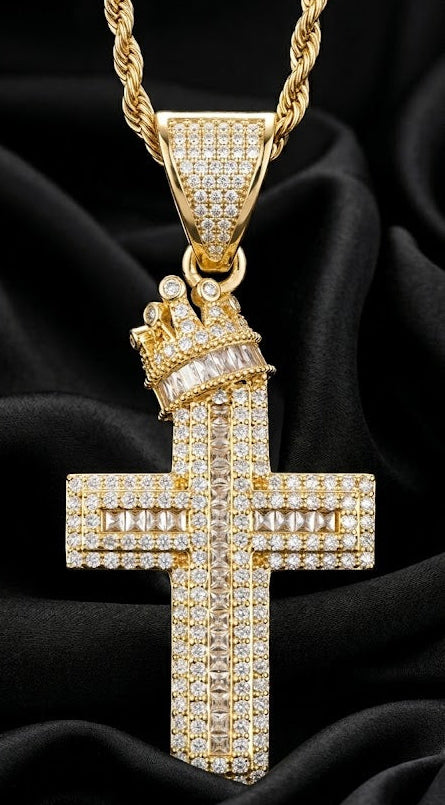 Iced Out Messiah Cross