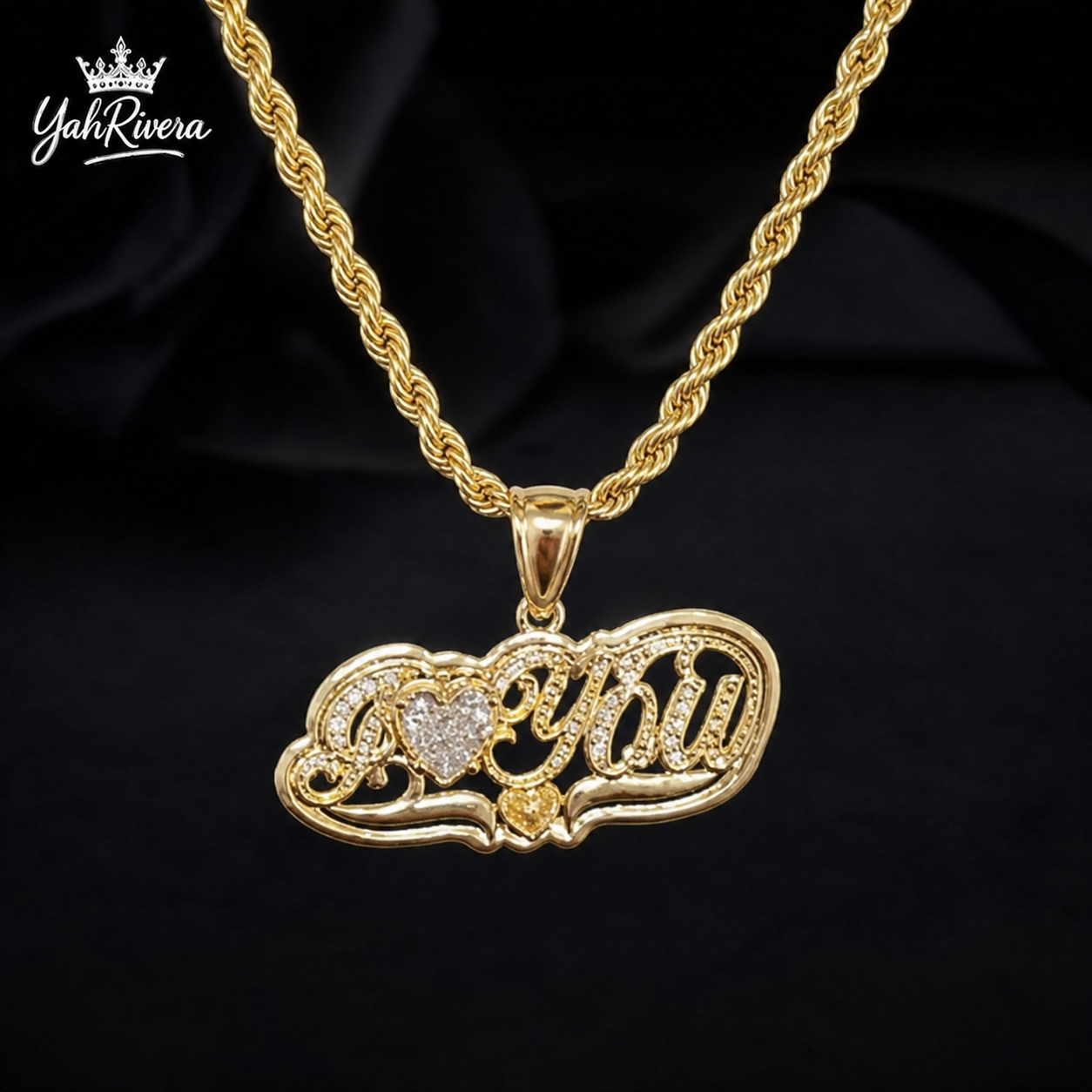 I Love You Necklace