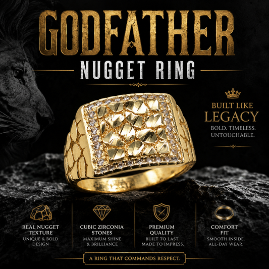 GodFather Nugget Ring