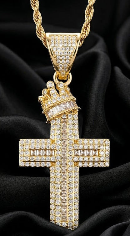 Iced Out Messiah Cross