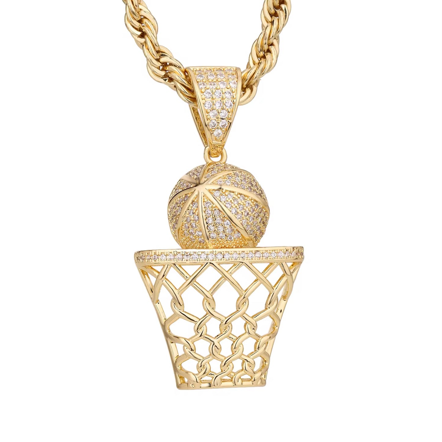 Basketball Necklace