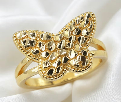 Butterfly Nugget Ring