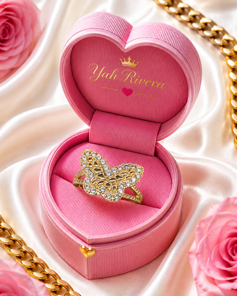 Katalina Diamond Butterfly Nugget Ring