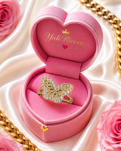 Katalina Diamond Butterfly Nugget Ring