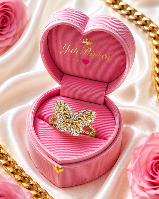 Katalina Diamond Butterfly Nugget Ring