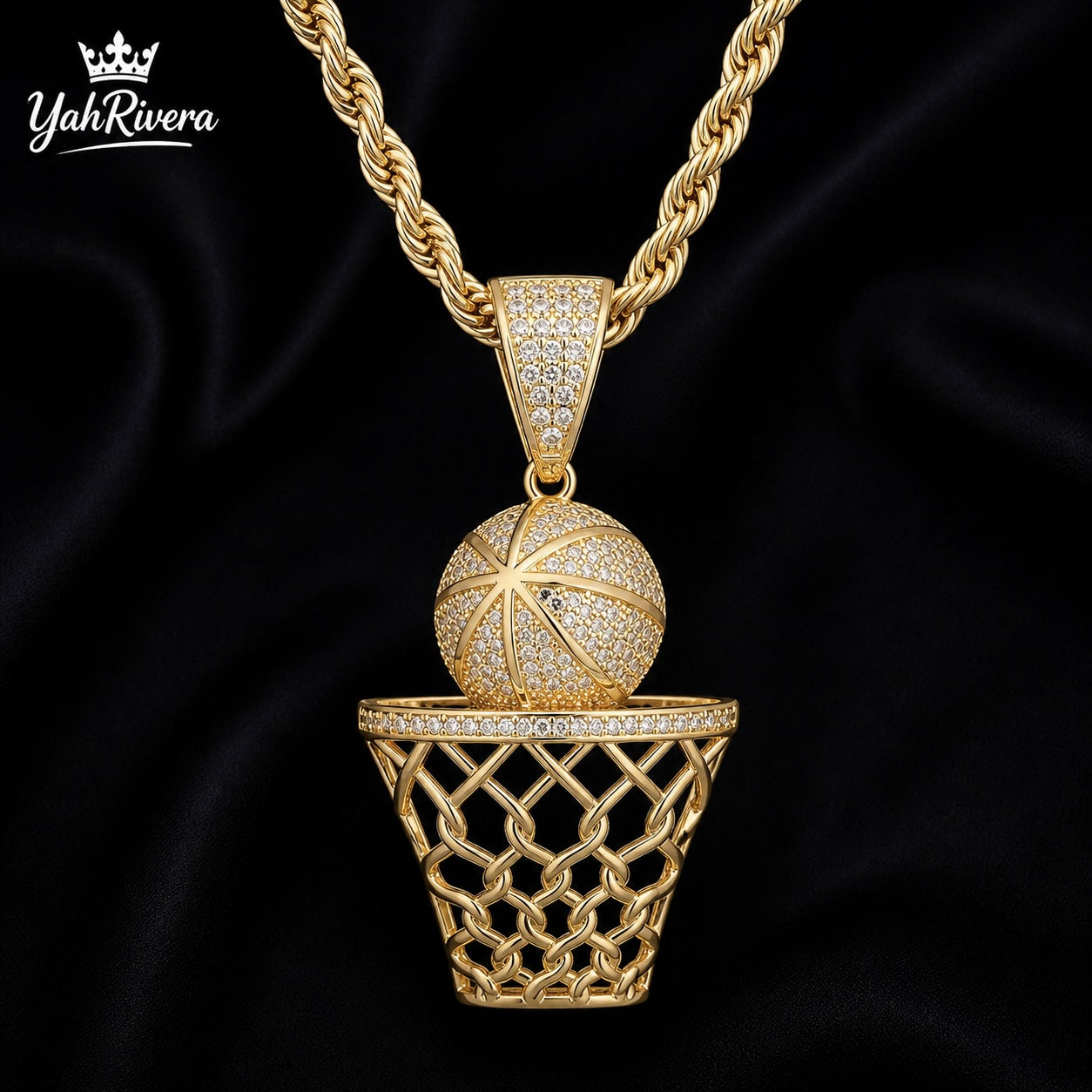 Basketball Necklace