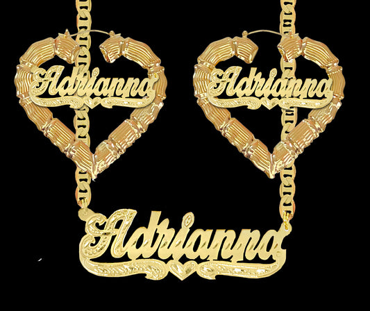 Heart Bamboo Set