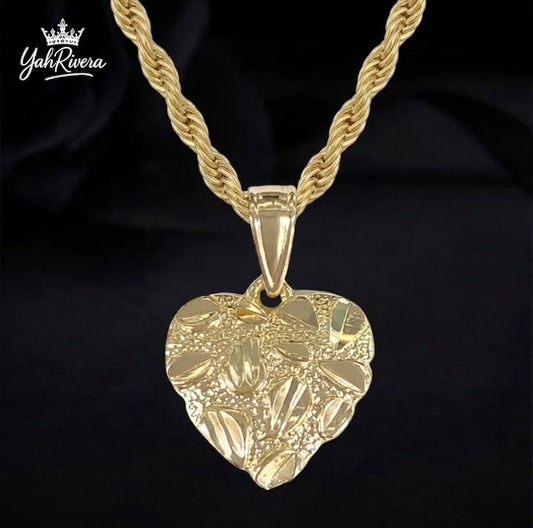 Heart Nugget Necklace
