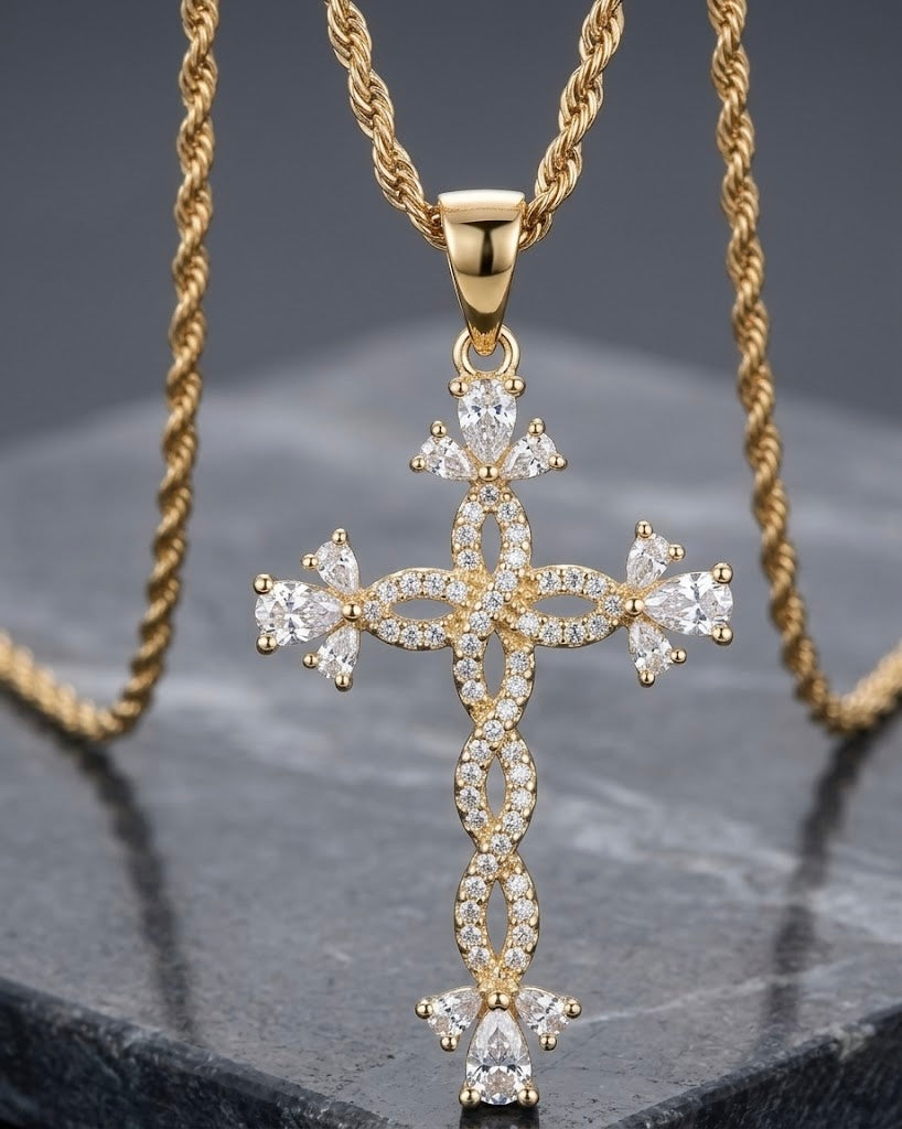 Brilliance Cz Cross