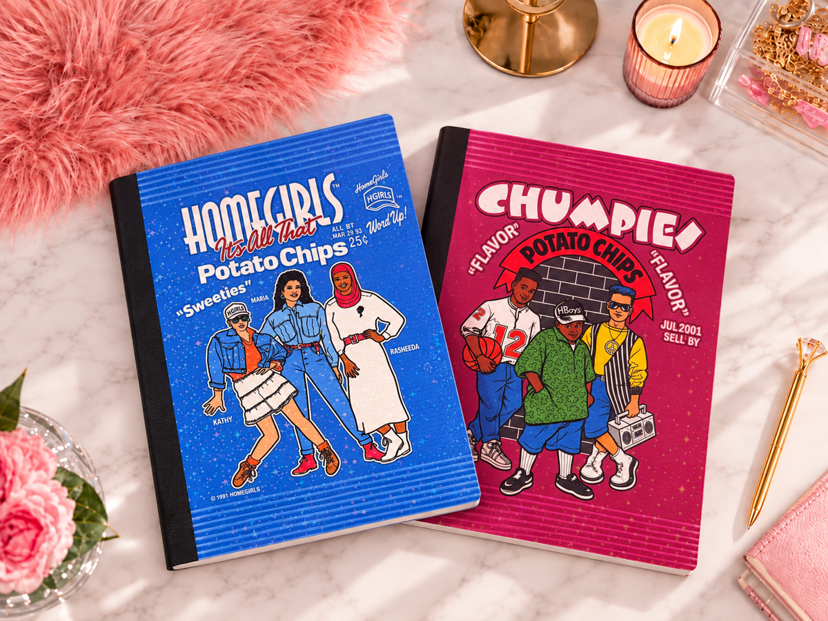 Nostalgic Chips Notebook (pen included) (Copy)