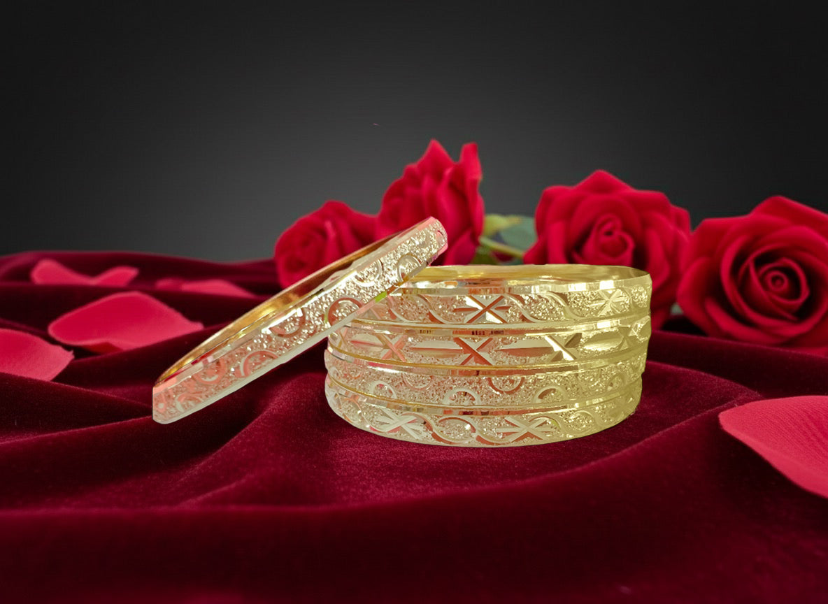 90’s Diamond Cuts Bangles