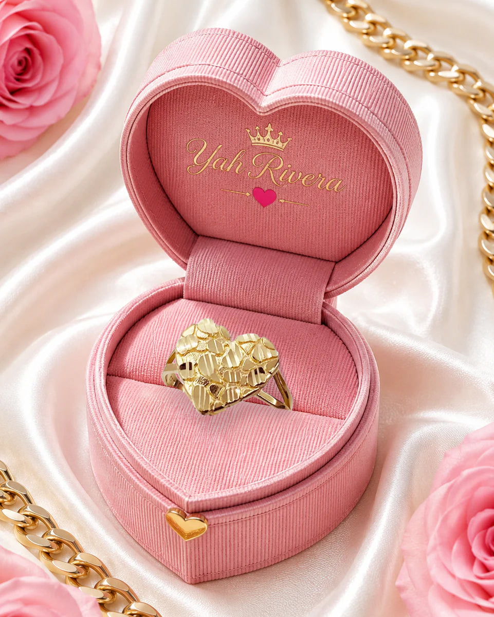Heart Nugget Ring