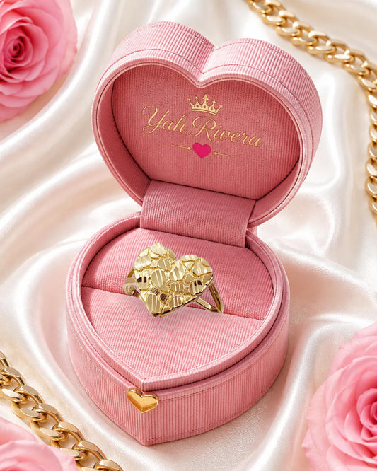 Heart Nugget Ring