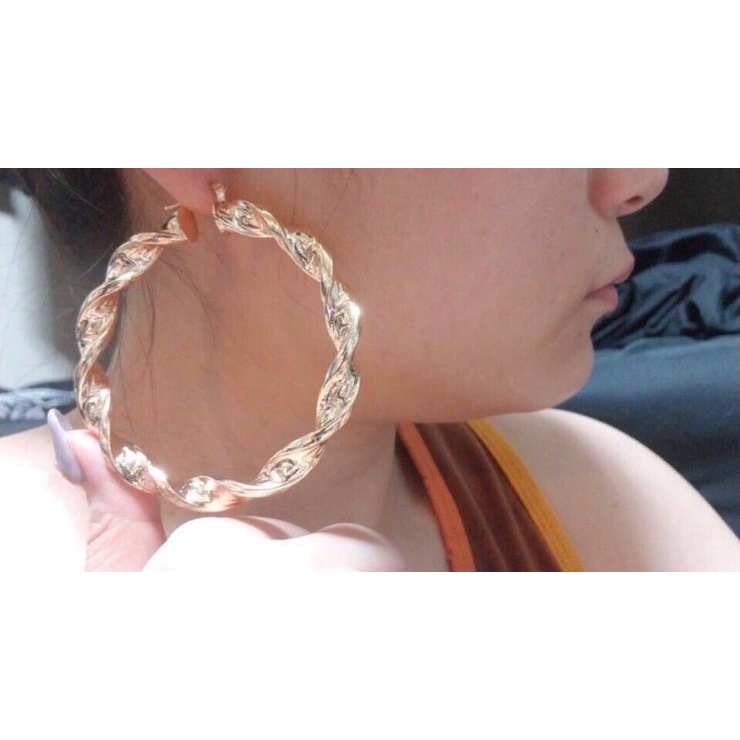 Glamorous Twist Earrings