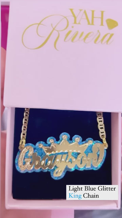 KING CROWN NECKLACE