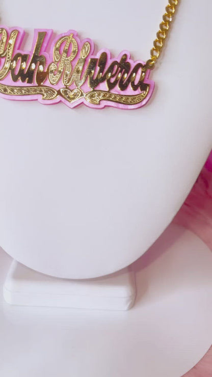 JUMBO ONYX NECKLACE