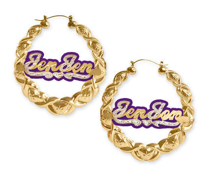 Onyx Xo Earrings