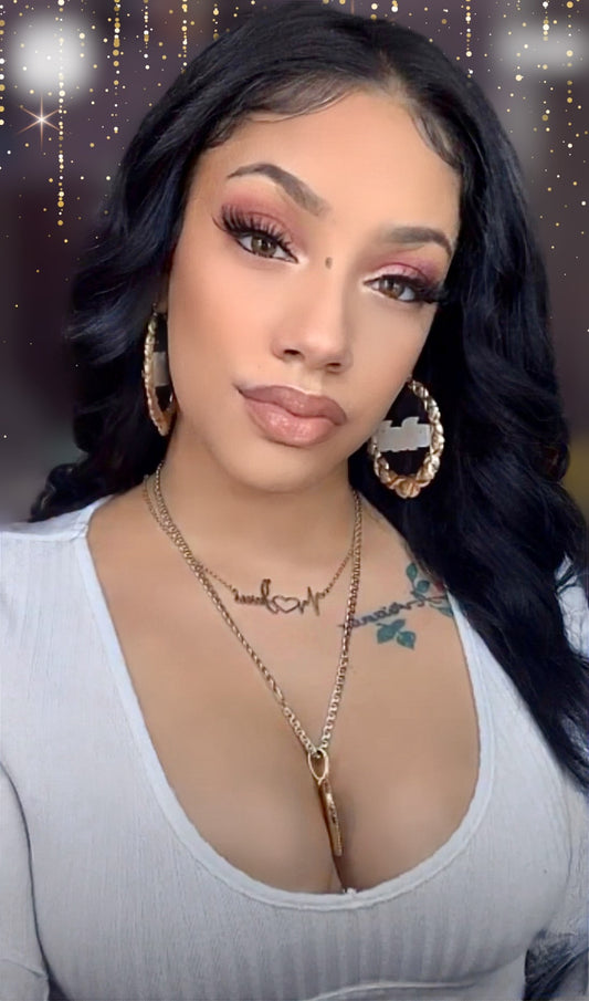 Onyx Xo Earrings