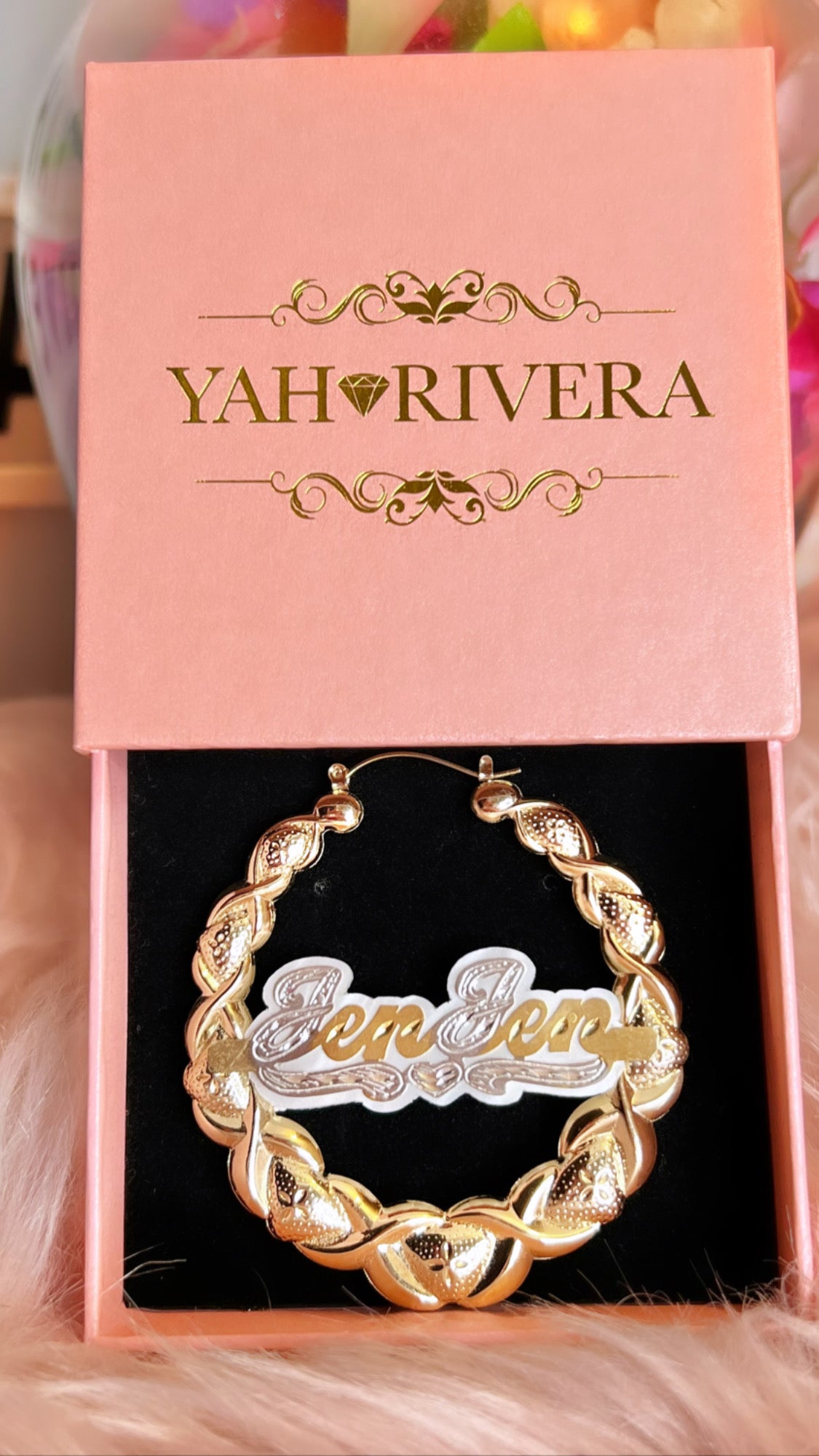Onyx Xo Earrings