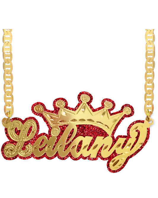 GIRLS CROWN NECKLACE