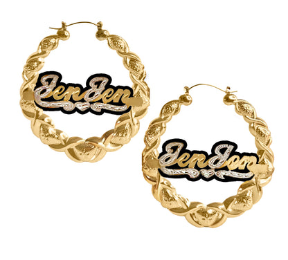 Onyx Xo Earrings