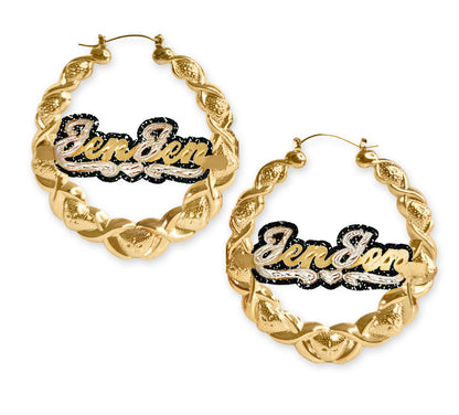 Onyx Xo Earrings