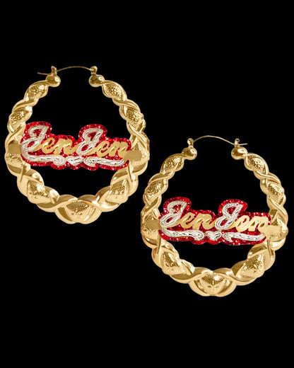 Onyx Xo Earrings