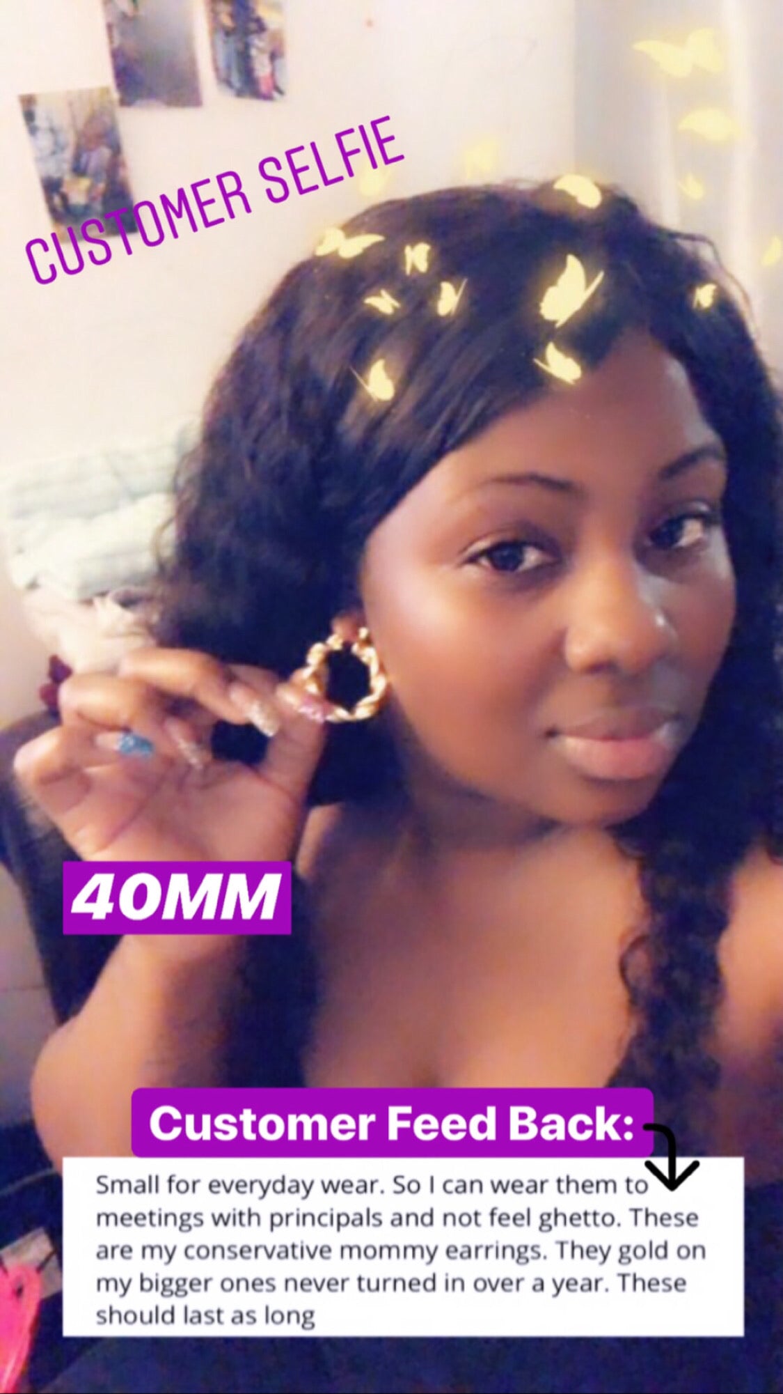 Glamorous Twist Earrings