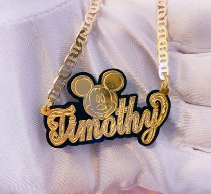 Boys ANY Character Nameplate