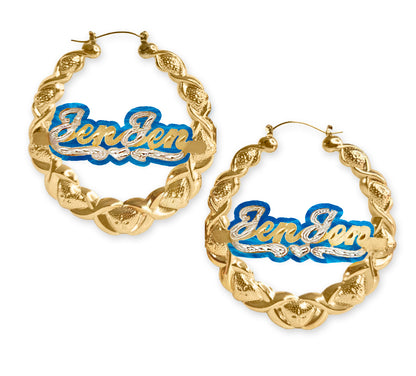 Onyx Xo Earrings