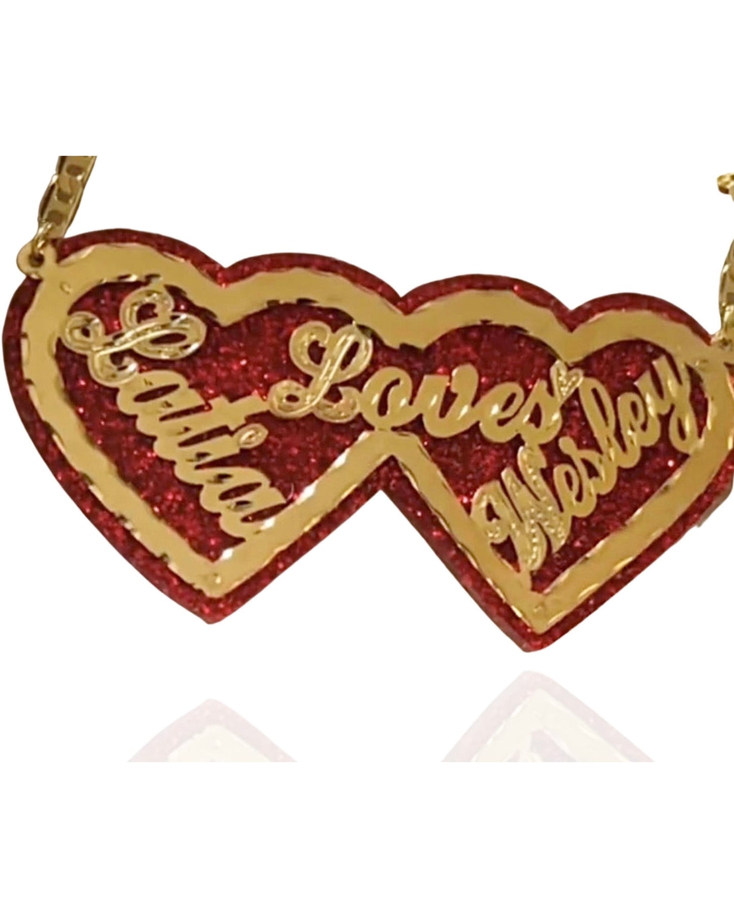 I Love You Heart Necklace (Jumbo)