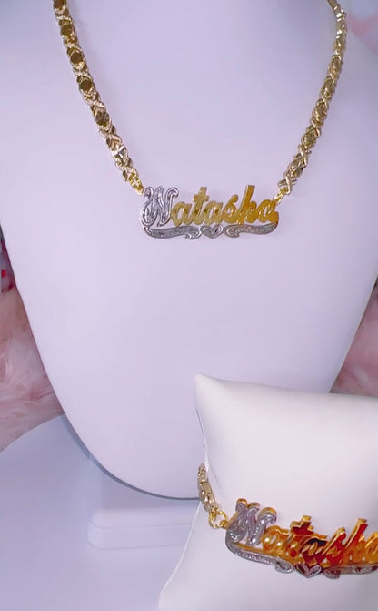 2 PC XO NAME set