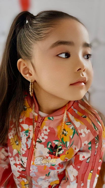 XO Kids BAMBOO NAME EARRINGS
